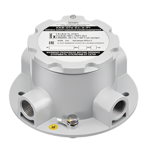 ККВ-07е-Ех-А-Р1-К Коробка коммутационная взрывозащищенная крестообразная ал.сплав типоразмер Р1