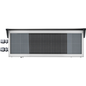 ЭКРАН-ИНФО-Н Оповещатель пожарный взрывозащищенный одноцветный в корпусе из нерж. стали (2 каб. ввода)