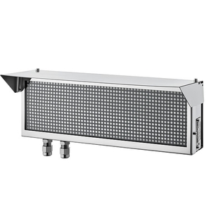 ЭКРАН-ИНФО-Н Оповещатель пожарный взрывозащищенный одноцветный в корпусе из нерж. стали (2 каб. ввода)