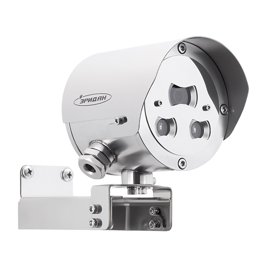 ТВК-ВК-07-Ex-Н-100 Видеокамера взрывозащищенная в корпусе из нержавеющей стали с уменьшенными габаритами