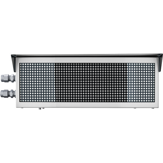 ЭКРАН-ИНФО-Н Оповещатель пожарный взрывозащищенный одноцветный в корпусе из нерж. стали (2 каб. ввода)